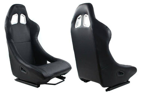 Racing seat MONZA RACE PLUS leather black