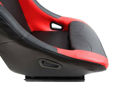 Racing seat MONZA RACE PLUS leather red
