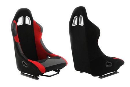 Racing seat MONZA RACE PLUS velour red