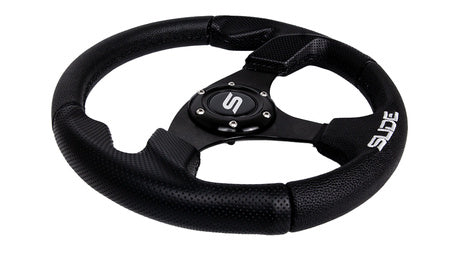 Steering wheel Slide 320mm offset:20mm leather black