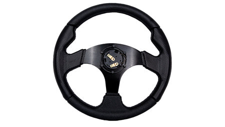 Steering wheel Slide 320mm offset:20mm leather black